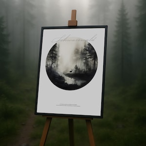 Schwarzwald Hahnemühle Baryta FineArt Print I Black Forest Poster