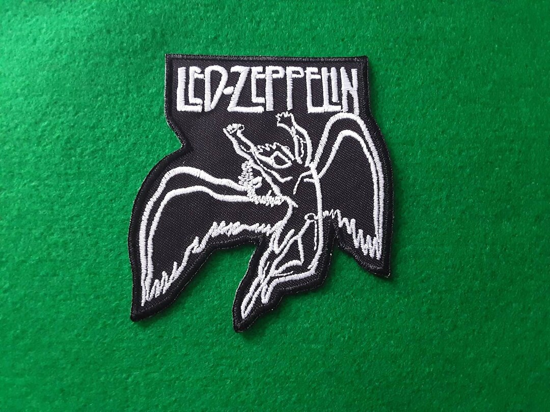 Led Zeppelin Patch Sew/Iron On Embroidered Badge