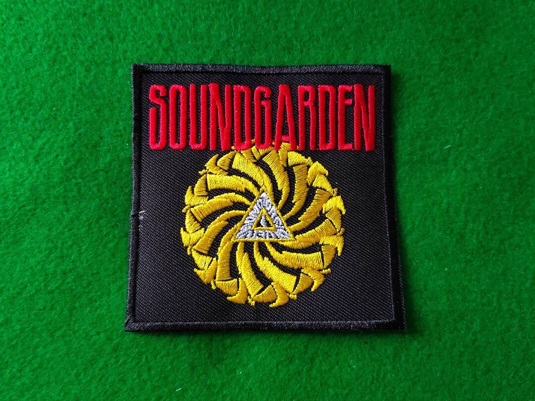 Soundgarden Patch Sew/iron on Embroidered Badge Etsy