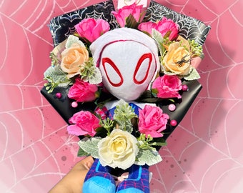 Spider-Gwen Plush Bouquet