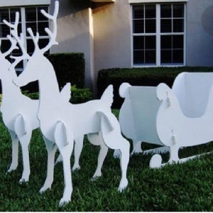 Christmas decor.   Laser cut files SVG, DXF CDR vector plans laser cutting, cnc pattern, glowforge files, cnc project, laser