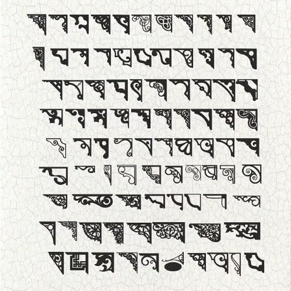 Éléments d’angle de 190 typesFichiers de découpe laser SVG DXF CDR Glowforge fichier vectoriel plans laser fichier cncpattern cnc cut laser cut cnc router file