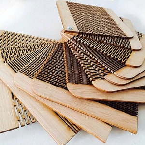 Flexible 35 pcs and Super flexible Laser cut files SVG, DXF CDR vector plans laser cutting, cnc pattern, glowforge files, cnc project, laser