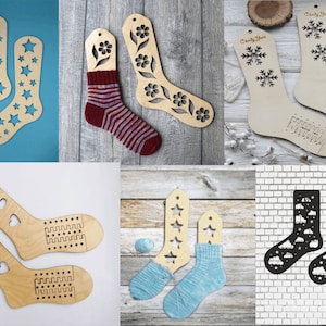Sock Blocker Laser geschnitten Dateien SVG DXF CDR Vektor-Pläne, Dateien Sofort-Download Glowforge-Dateien, Cnc-Projekt, Laser-Cnc