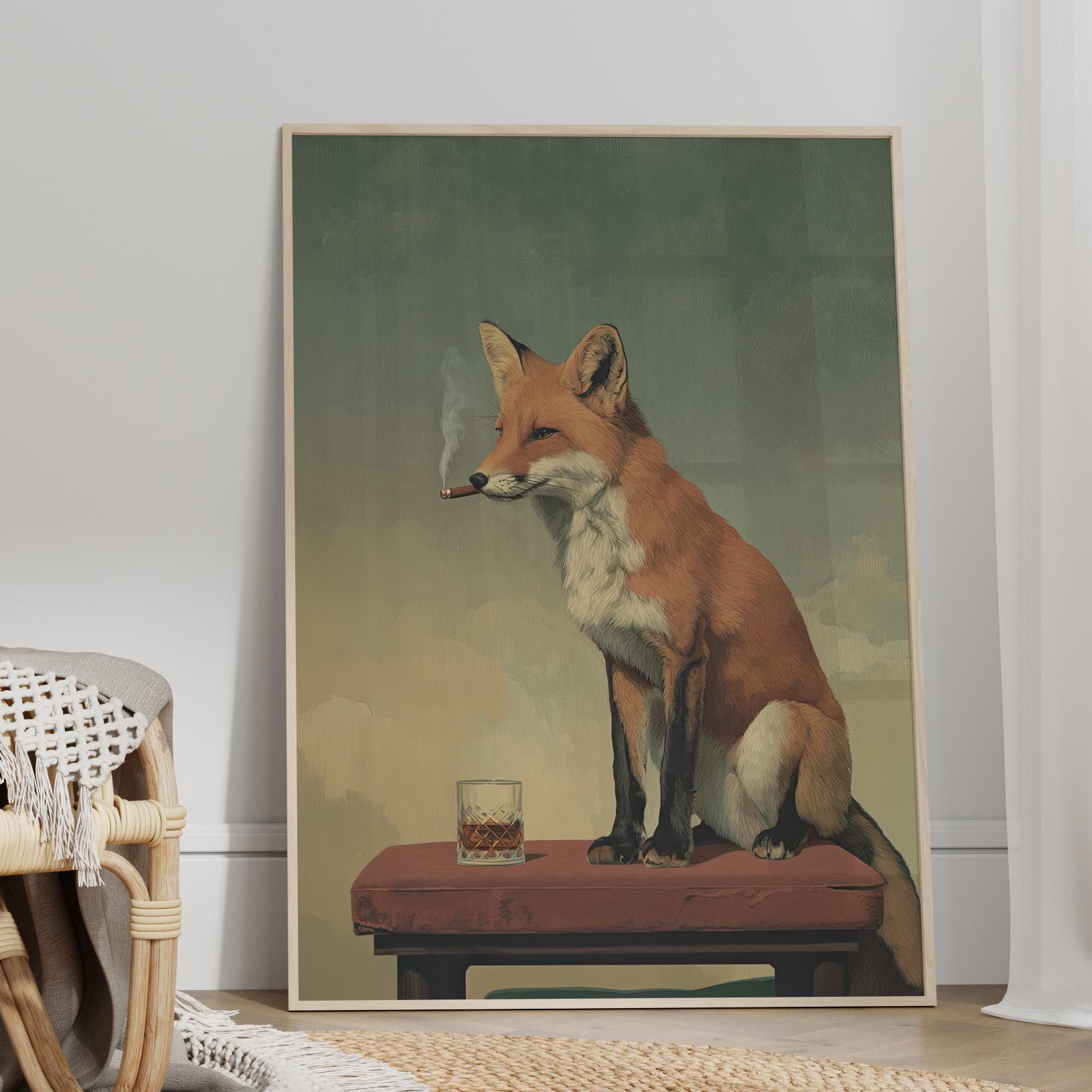 Smoking Fox