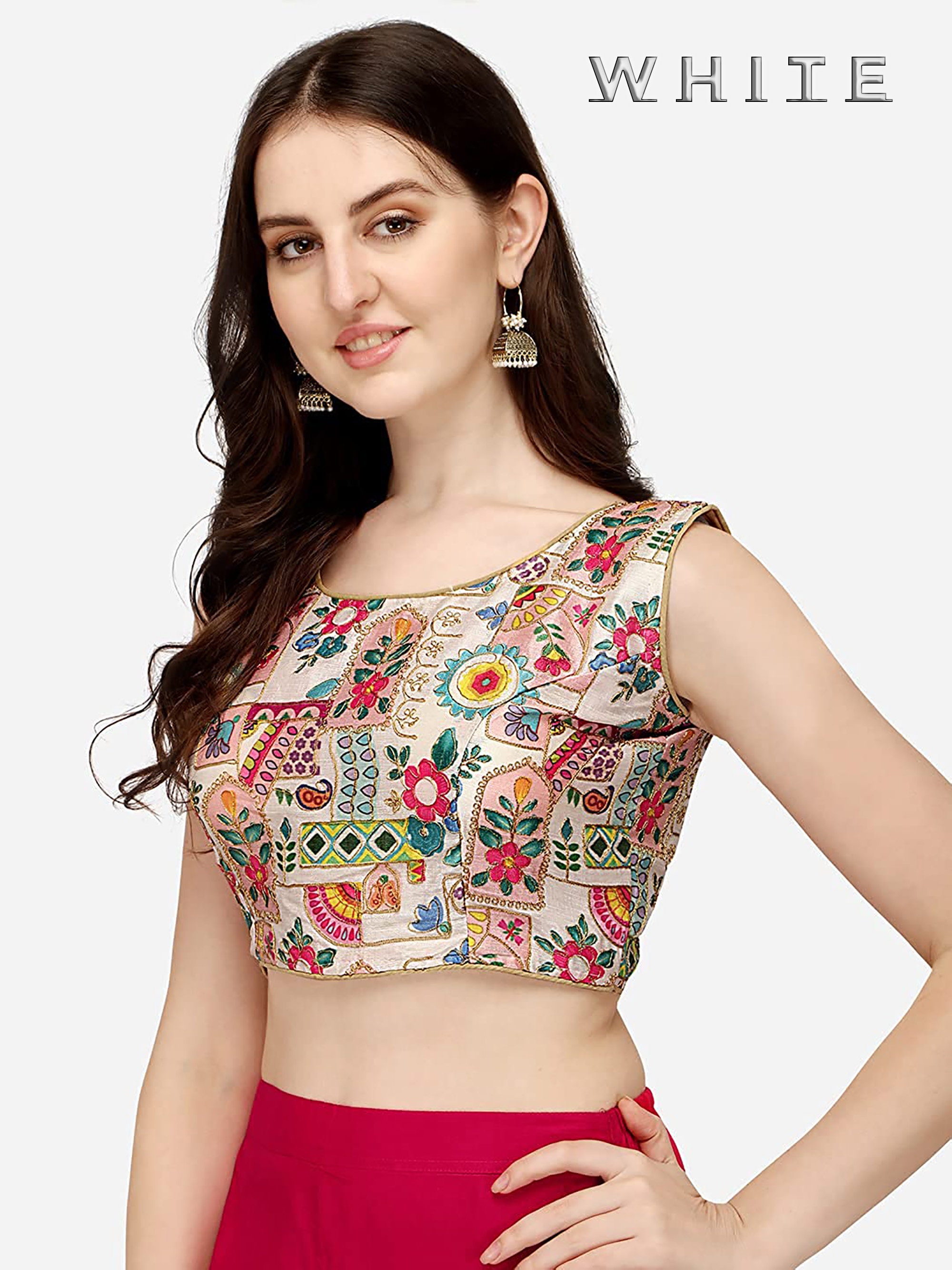 Buy Susan Floral Blouse for Women Online in India