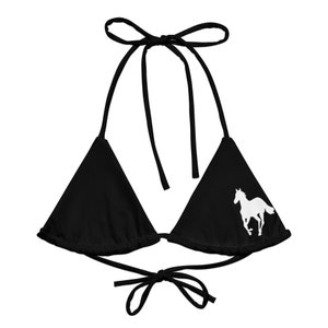 Deftones Band String Bikini Top Custom Goth Emo Grunge Alternative Y2k Fashion Summer Swimwear