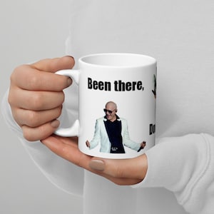 Pitbull &#39;Been there, done that&#39; Meme Mug
