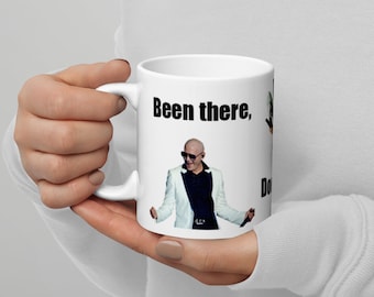 Pitbull 'Been there, done that' Meme Mug