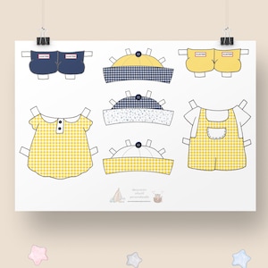 Ropa de papel para recortar shop