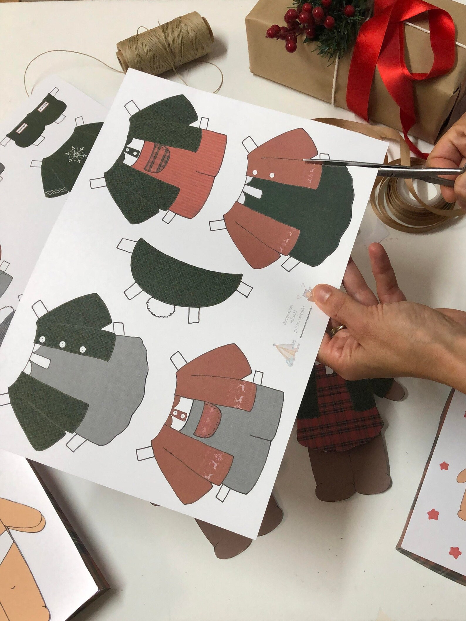 Paperdoll Cutout Paper Doll Clothes to Download and Print Etsy