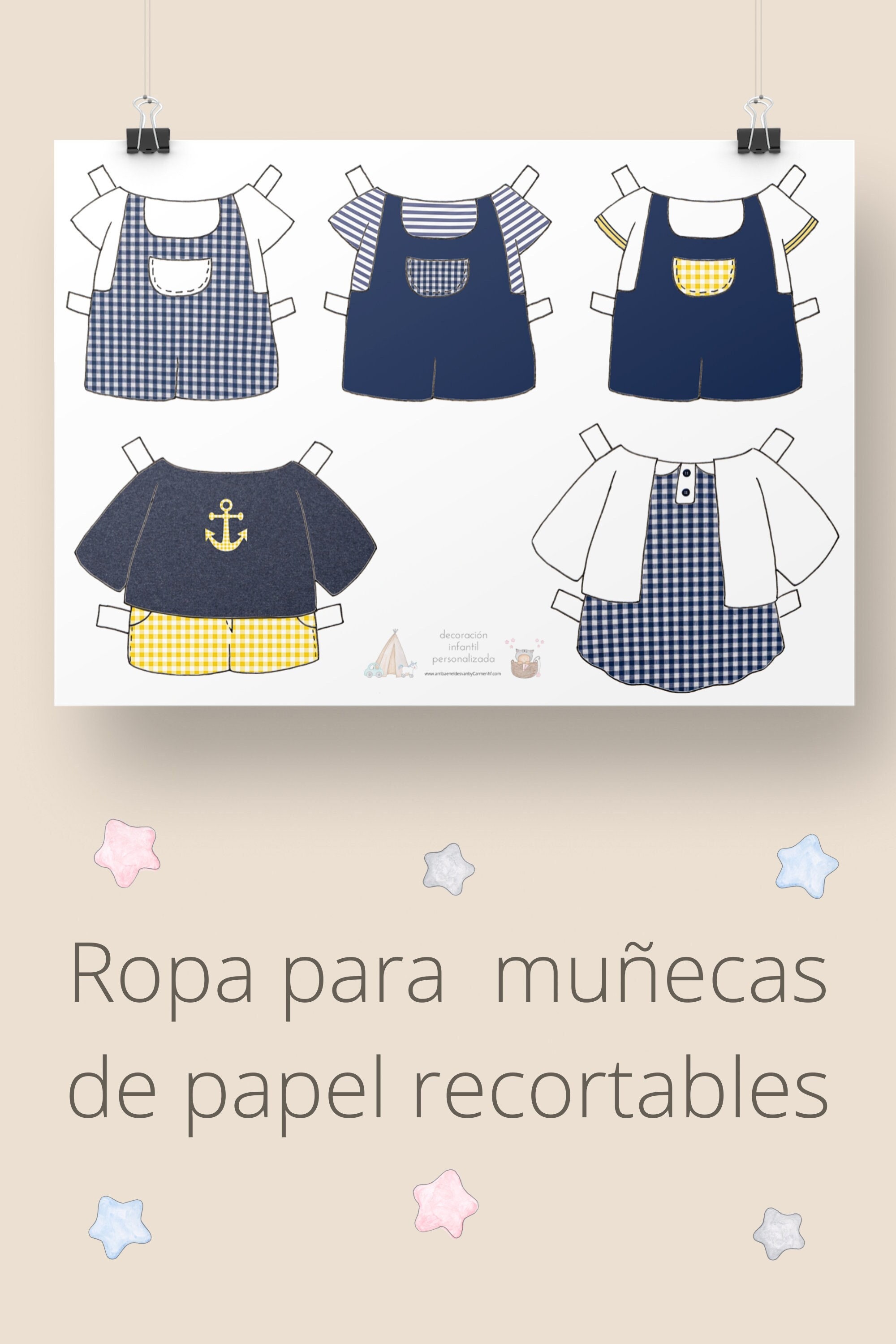 Muñecas de papel recortables para imprimir, ropa para descarga inmediata. -   Portugal