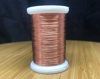 Fio de cobre e aço inoxidável, fio macio para joias artísticas (165 m)