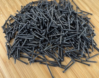 Schwarze Rundkopfnägel für String Art, 1000 Stück