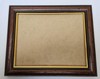 31mm Walnut and Gold picture/certificate/photograph/poster frame