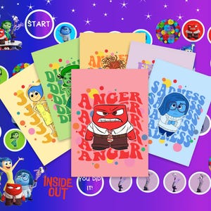 Inside Out Game, Inside Out Emotions Game, Kids Mental Health Game ...