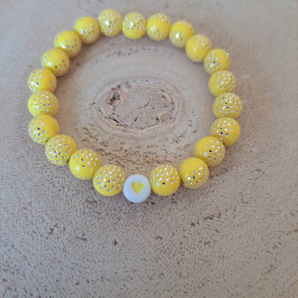 Yellow Bracelet - Etsy