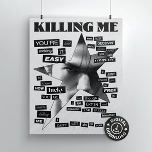 killing me – conan gray poster