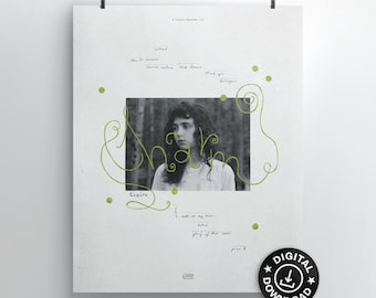 Clairo Charm Poster - Etsy Canada