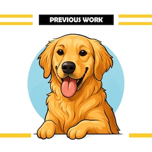 Custom Cartoon Cat & Dog Portrait From Photo, Pet Cartoon Style ,Custom Dog Gift ,Pet Lovers portrait Illustration ,Pet Cartoon Portrait