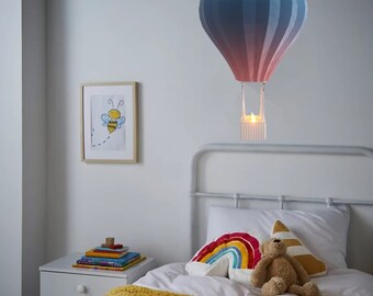 Hot air balloon for kids baby room decore hot air balloon lampshade kids lampshade boys lampshade girls