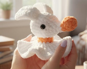 Padrão de Crochê Zero em PDF – Amigurumi de Cachorro Fantasma Gótico – Cachorrinho Esqueleto Assustador de Halloween – Tutorial DIY em Inglês