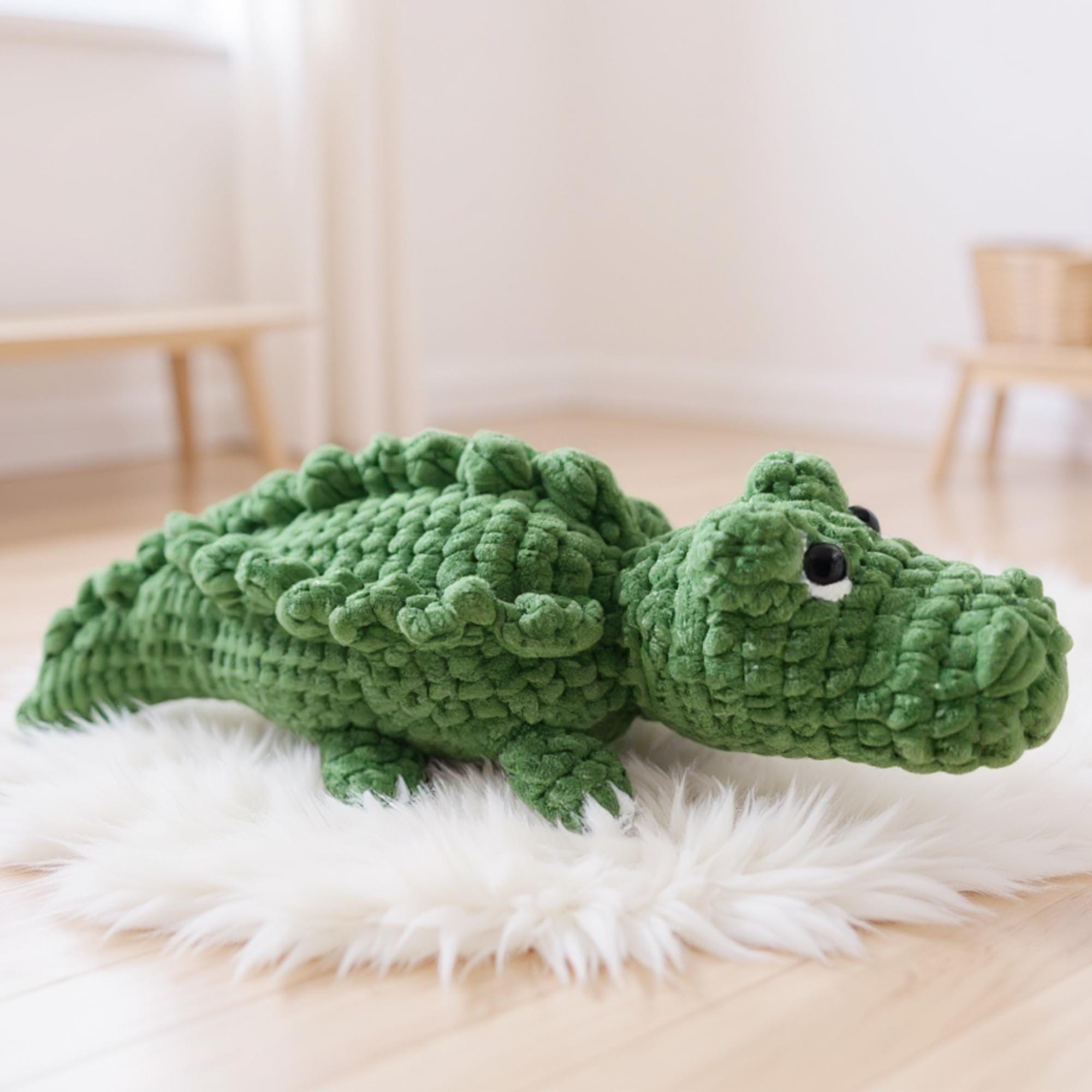 40 Alligator Crochet Patterns for Handmade Gifts, Nursery Decor, and Playful Amigurumi 2 Alligator Amigurumi Crocodile Plush (Tutorial in English)