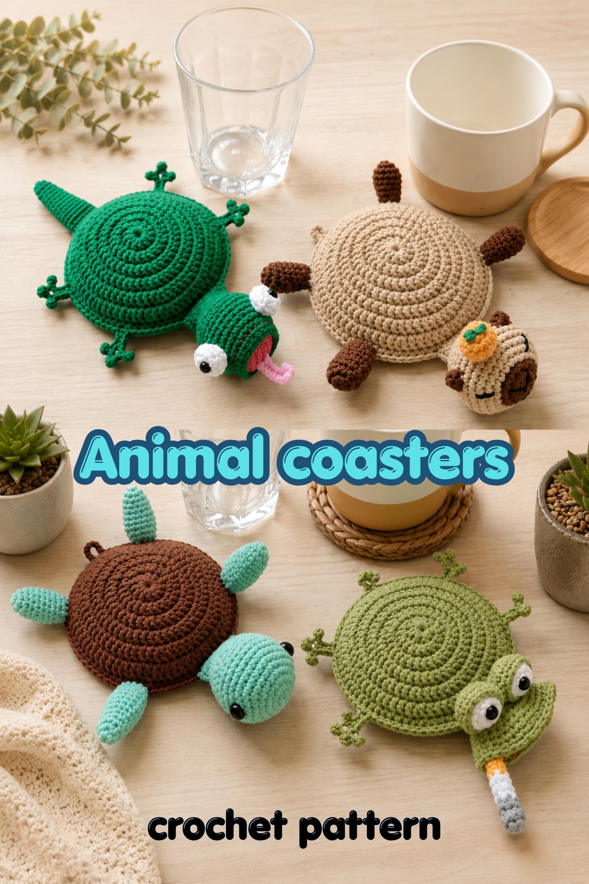 トカゲコースター - Etsy 日本