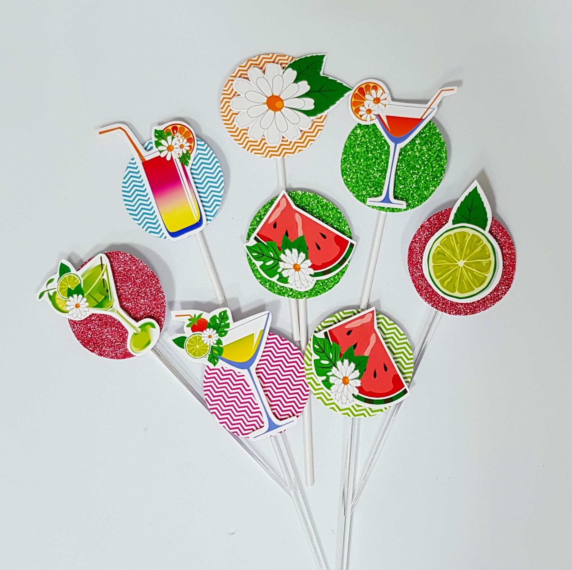 Digital Kit Birthday Party MARGARITA COCKTAIL, Birthday Decoration ...