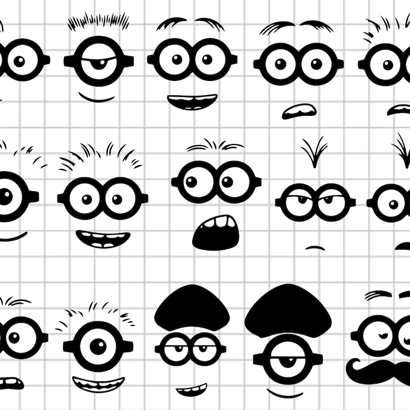 Minion Eyes Etsy Minion Eyes Etsy