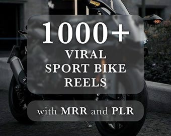 1000+ Sport Fahrradrollen, Motorradvideos, TikTok, Instagram Rollen, YouTube Shorts, Racing, Ducati, Extremsport, Viral Rollen, MRR, PLR