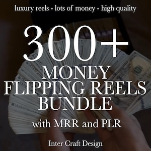 300+ Geld Flipping Reels Bundle, Luxus Geld Videos, Cash Flexing Reels, Cash Videos, Millionaire, Instagram Reels, Tiktok, MRR, PLR