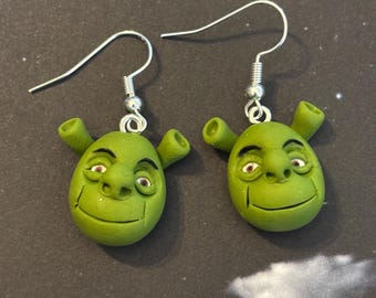 Shrek earrings