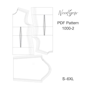 Self-modeling Sewing Pattern | Women's Coat, Jacket, Trench | PDF A0, A1, A4, Letter