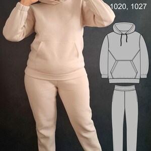 Women's Sewing Patterns: Sizes S-6XL | PDF Download A4, A0 | 2 height groups
