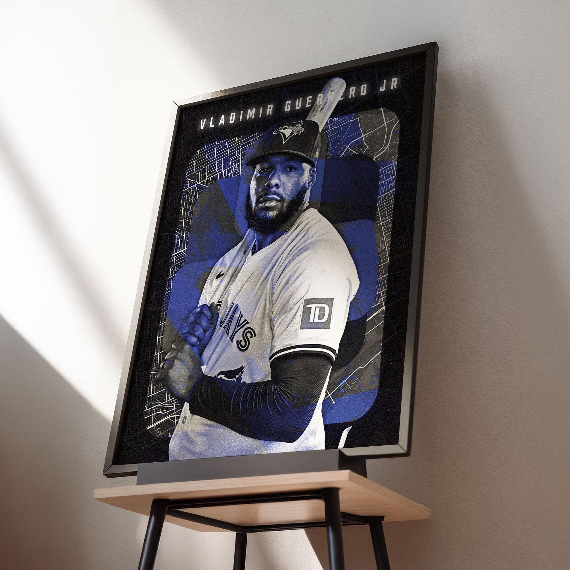 Vladimir Guerrero Jr. Toronto Blue Jays Poster: Baseball Wall Art