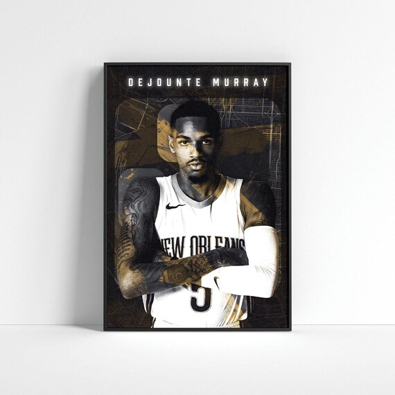 Dejounte Murray New Orleans Pelicans Poster: Sports Wall Art (Digital  Download)