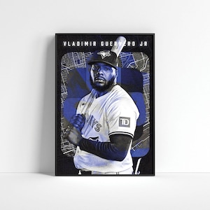 Vladimir Guerrero JR Poster, Toronto Blue Jays Poster, Baseball Prints, MLB Player Poster, MLB Prints, Baseball Wall Art, Baseball Gift
