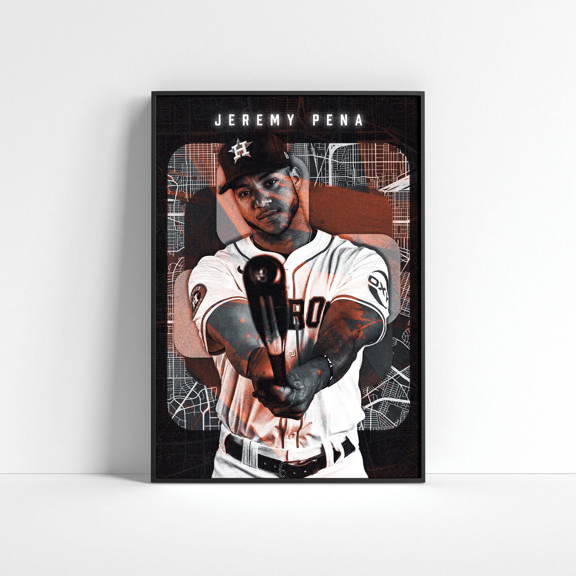 Jeremy Pena Poster, Houston Astros Poster, Baseball Digital Prints, Baseball Home Decor, Baseball Wall Art, Baseball Gift, Baseball Fan Gift