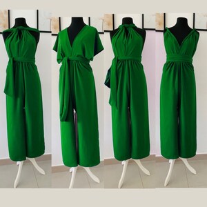 Infinity jumpsuit bridesmaids Evening outfit wedding high quality event jumpsuit large choice of colors image 5