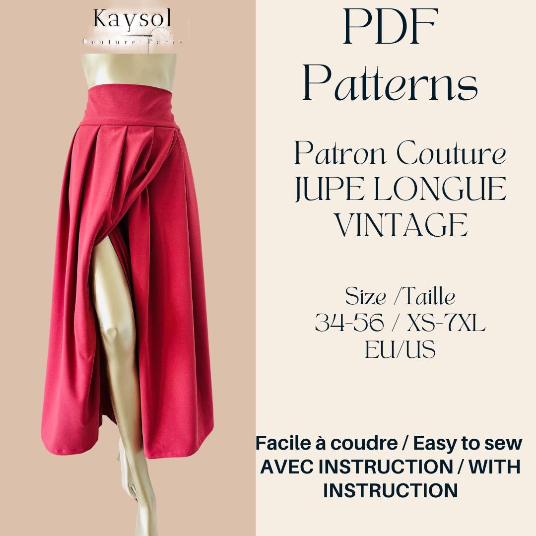 Medical Radiology Jupe Longue Retro Patron Jupe Retro Longue Jupe