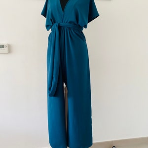 Infinity jumpsuit bridesmaids Evening outfit wedding high quality event jumpsuit large choice of colors image 3