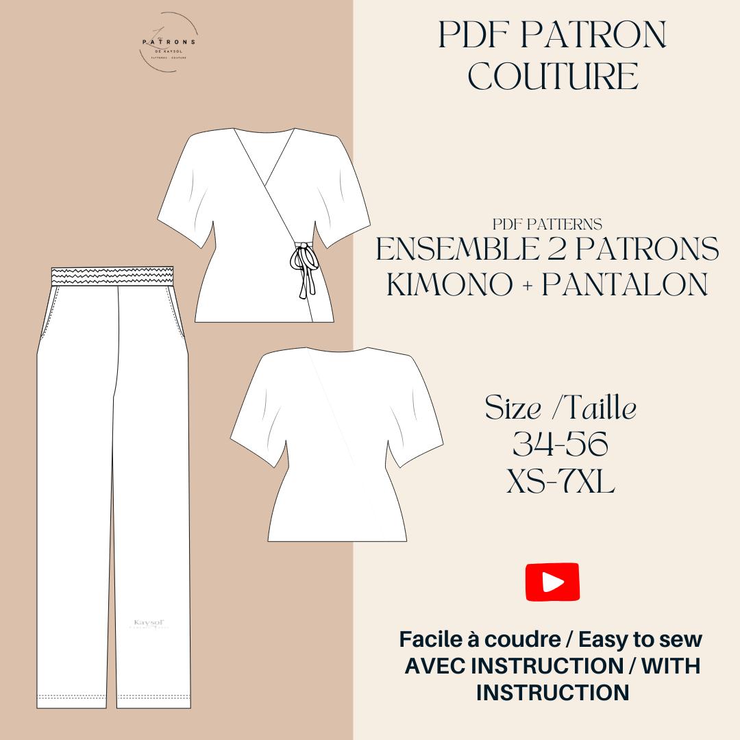 Pantalon Lin Femme Fabriqué En Italie | Taille Élastique | 2 Poches Appliquées | 100% Lin Naturel