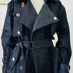 Trench Schnittmuster - Winterjacke - Zahra Trenchcoat - Französisch-Englisch - XS/8XL - PDF zum Download - Schritt-für-Schritt-Videoanleitung