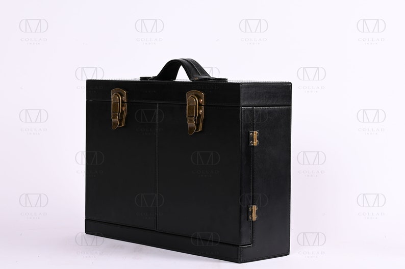 MCM Bar, Handmade Portable Leather Bar Set, Perfect Gift for Home Bar