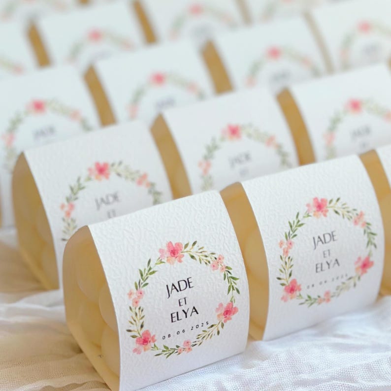 Bougies personnalisées pour mariages, baptêmes et événements