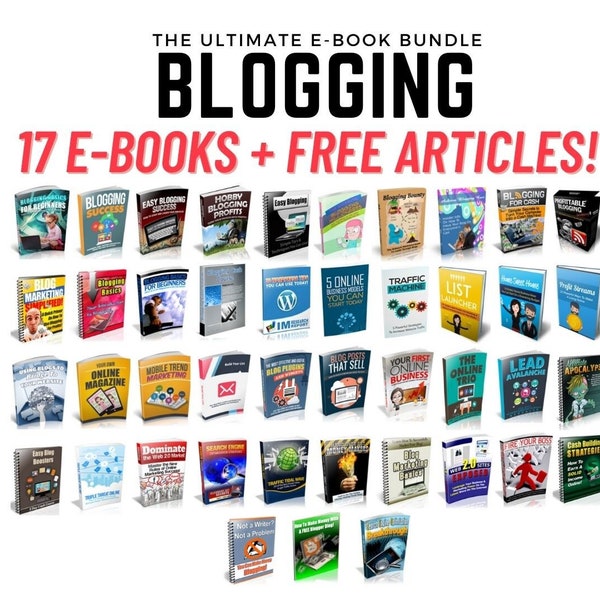 Blogging E-Book Bundle