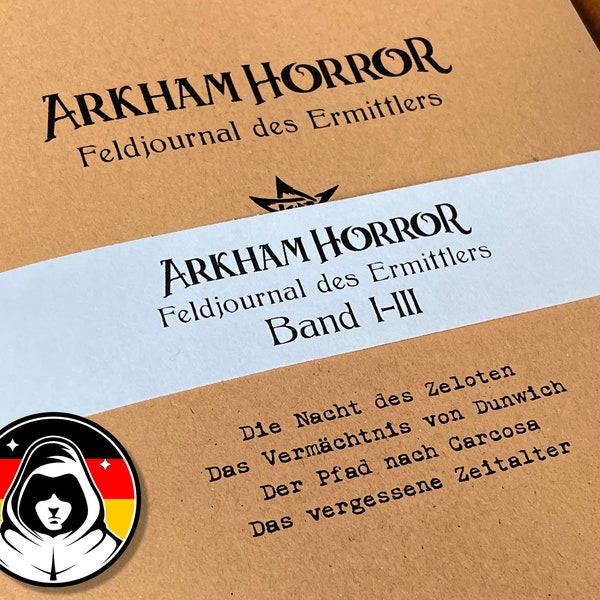 Band I-III: Arkham Horror Feldjournal des Ermittlers