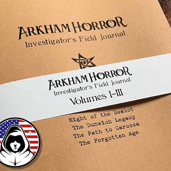 Vol I-III: Arkham Horror Investigator's Field Journal