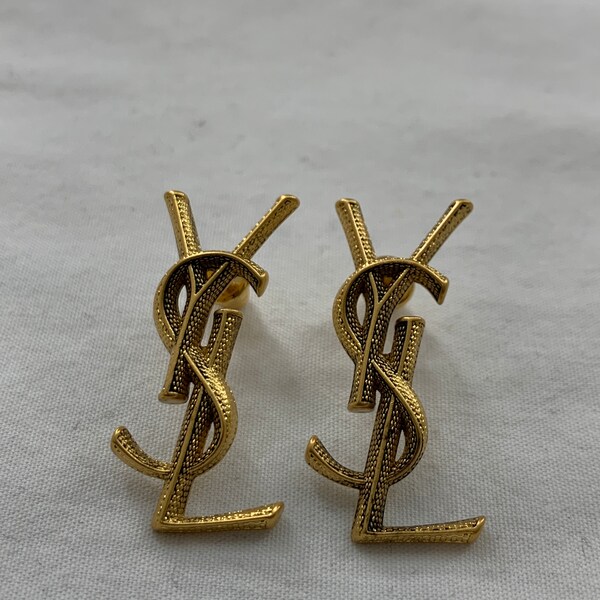 Classic YSL Gold earrings
